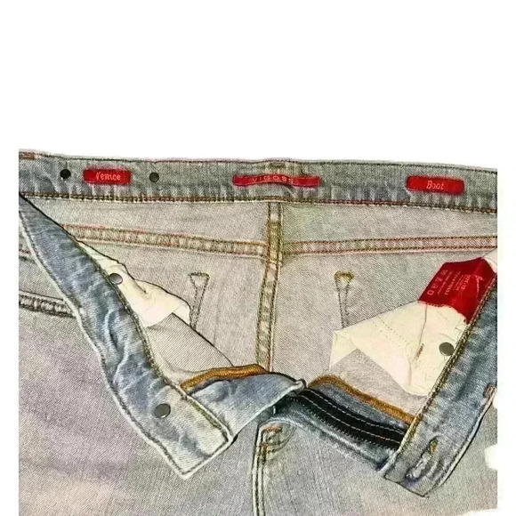 Vigoss Venice Size 13 Jeans Boot Cut Light Wash Low Rise Y2K - Picture 9 of 14